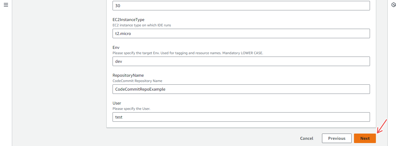 CloudFormation Console 3