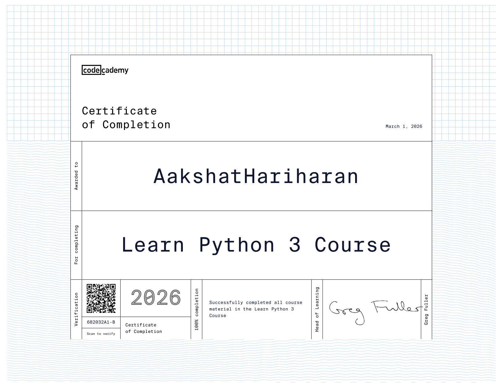 Learn Python 3