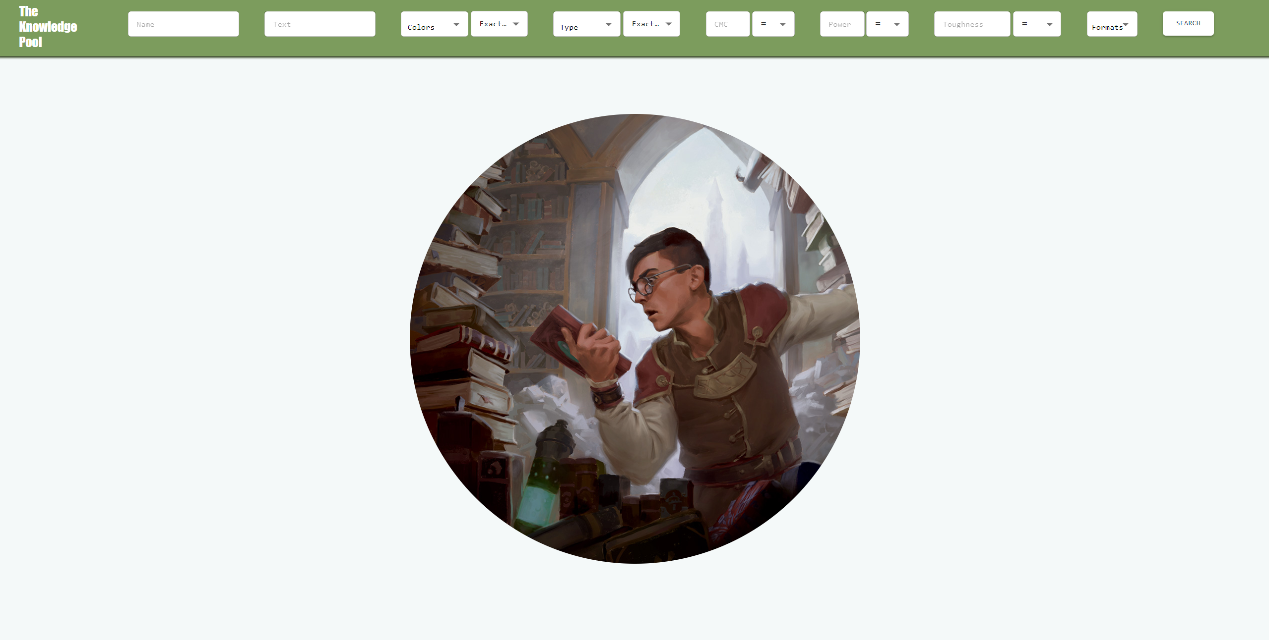 Magus Knowledge Pool GitHub - Aaron-Fink/Knowledge-Pool: Magic the Gathering user friendly ...