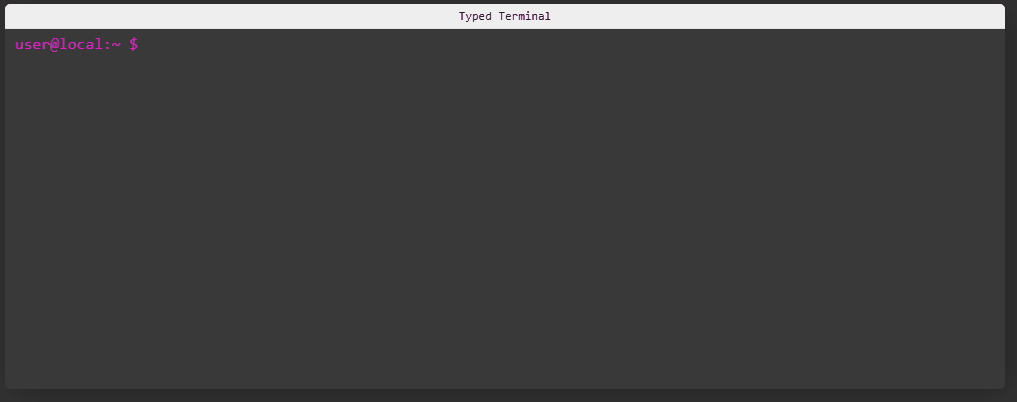 react-component-typed-terminal demo
