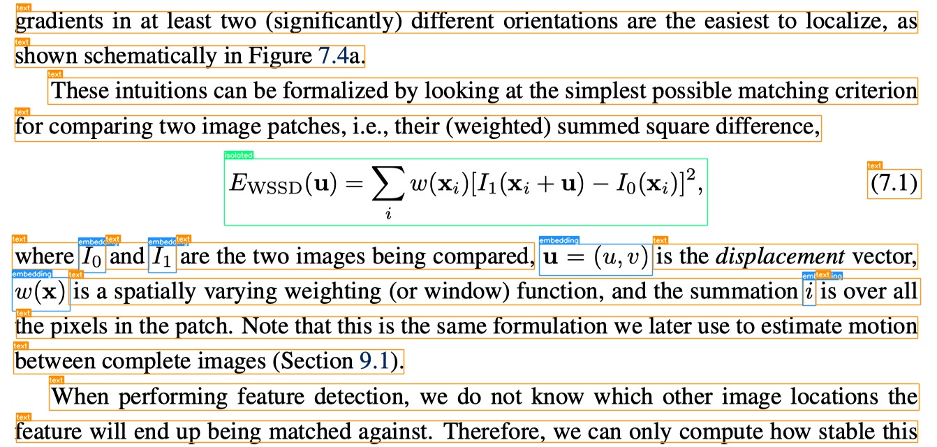 P2T Mathematical Formula Detection Effect Image