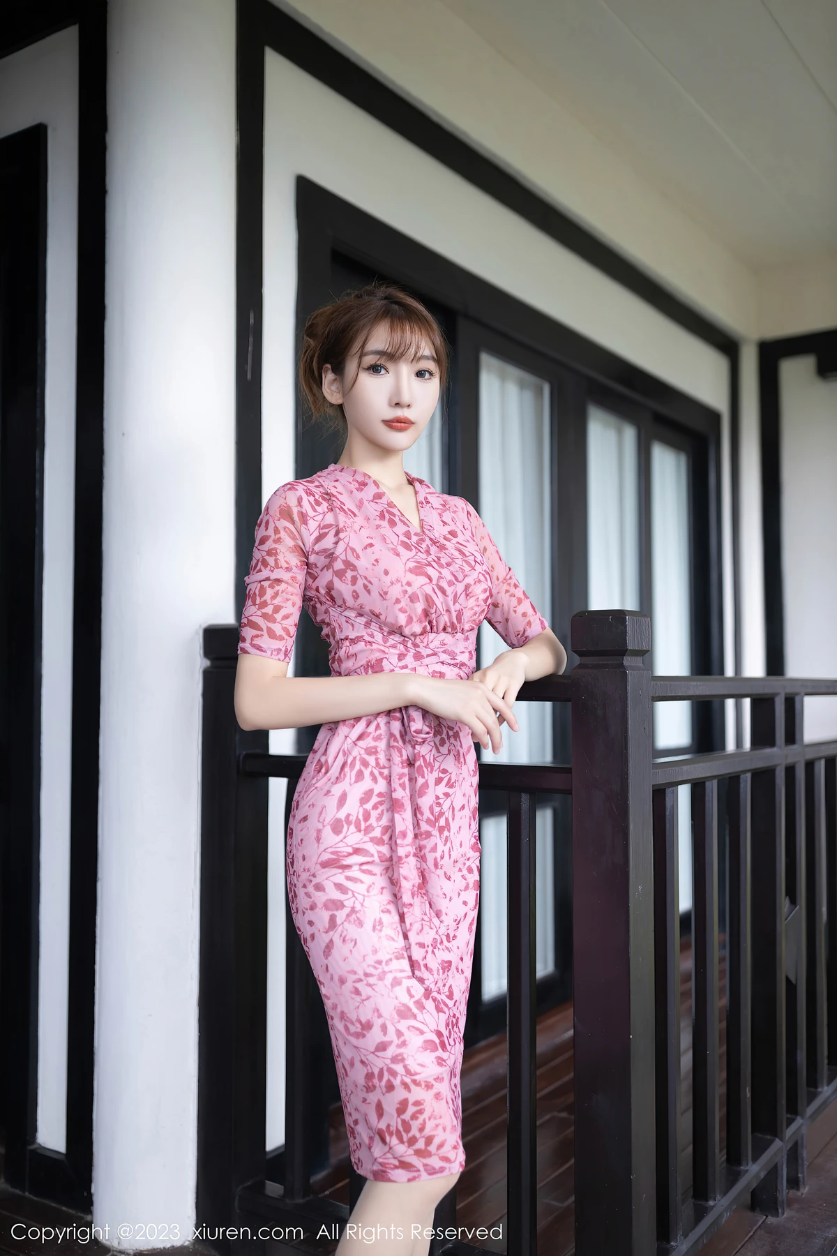 No.7501陆萱萱：巴厘岛旅拍写真 蕾丝丝袜+捆绑主题，DJ圈吸睛密码 - 1