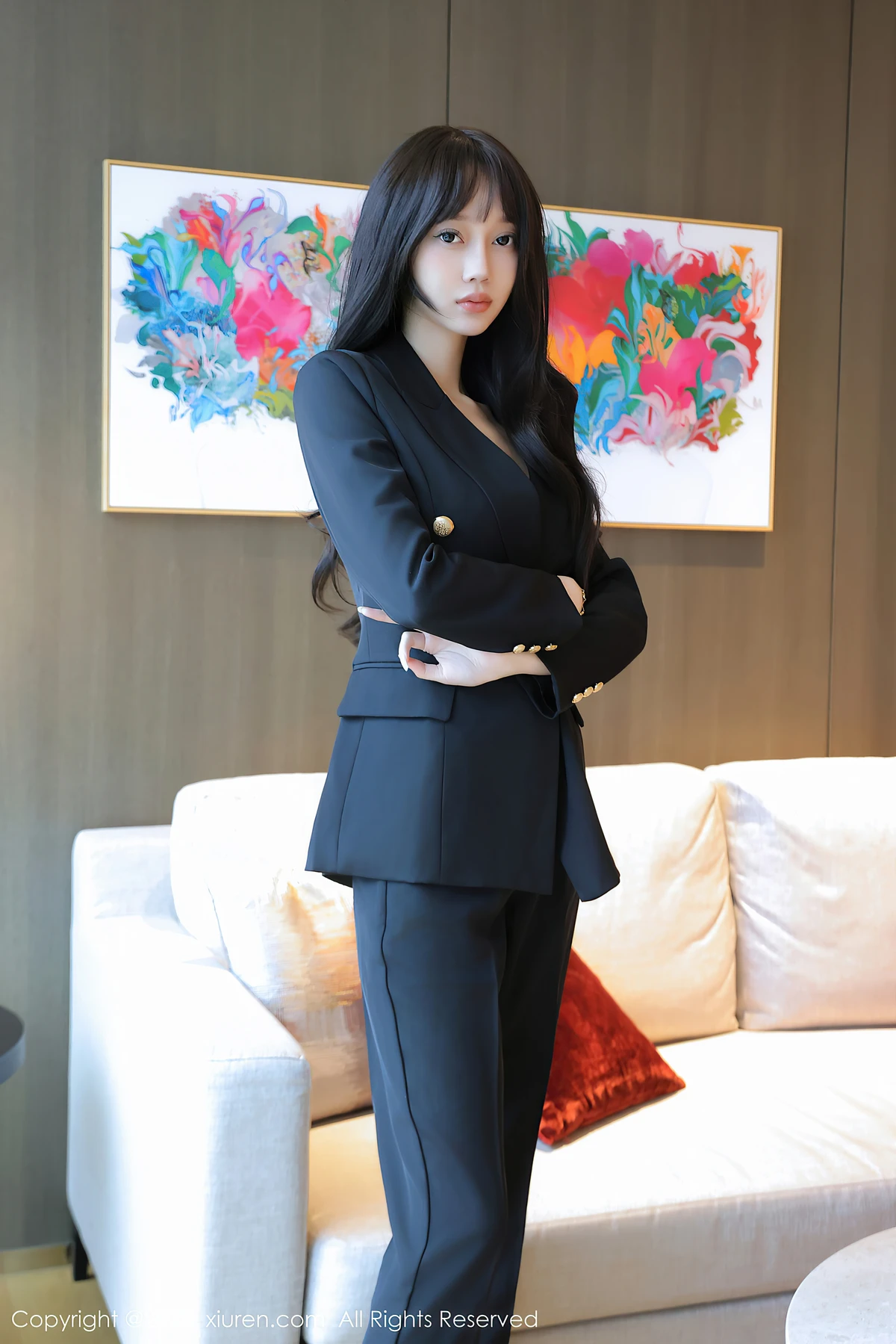 XiuRen No.7502 玥儿玥er济州岛旅拍：DJ圈吸睛王炸！78张写真让你的邀请单爆单 - 2