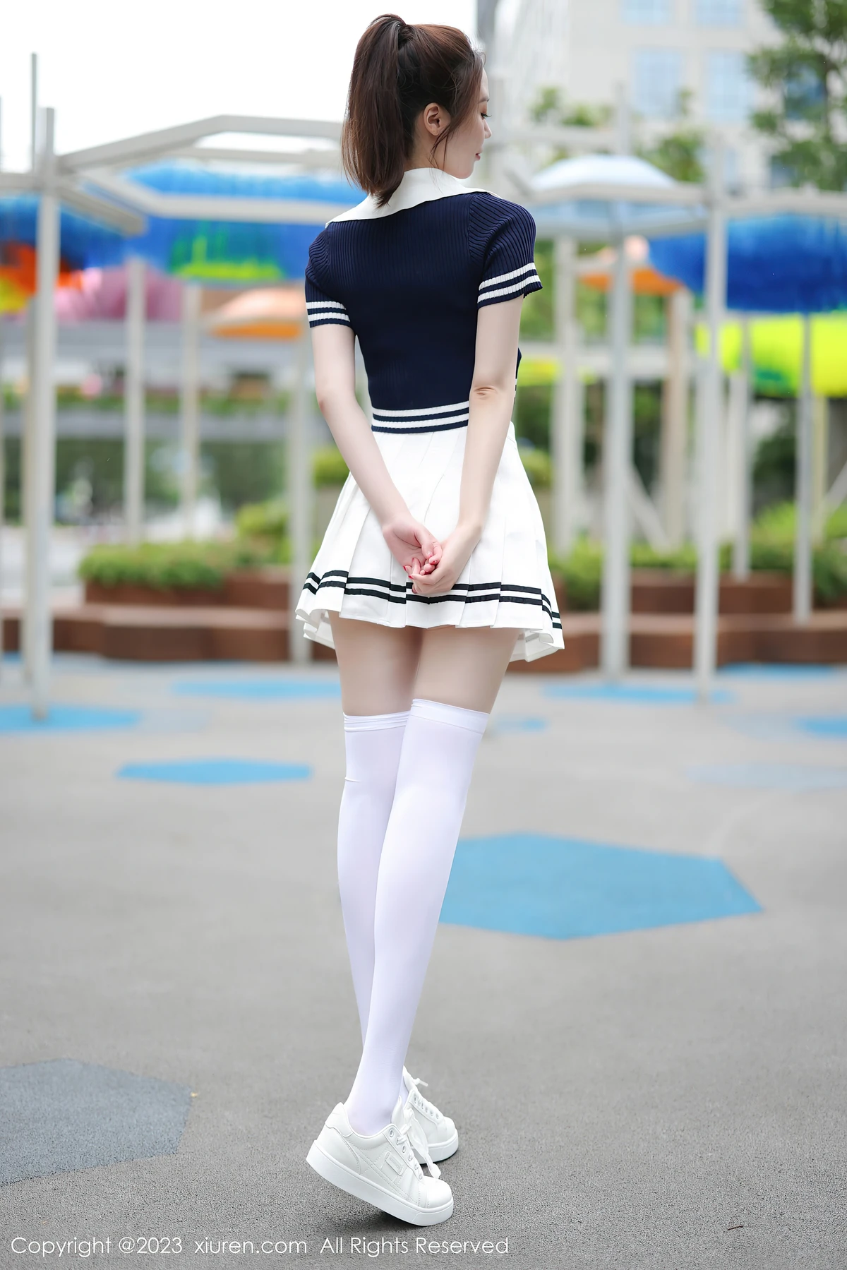 No.7416梦心玥：81P足料暴击！DJ圈吸睛写真范本，运动+蕾丝双风格拿捏客户目光 - 3