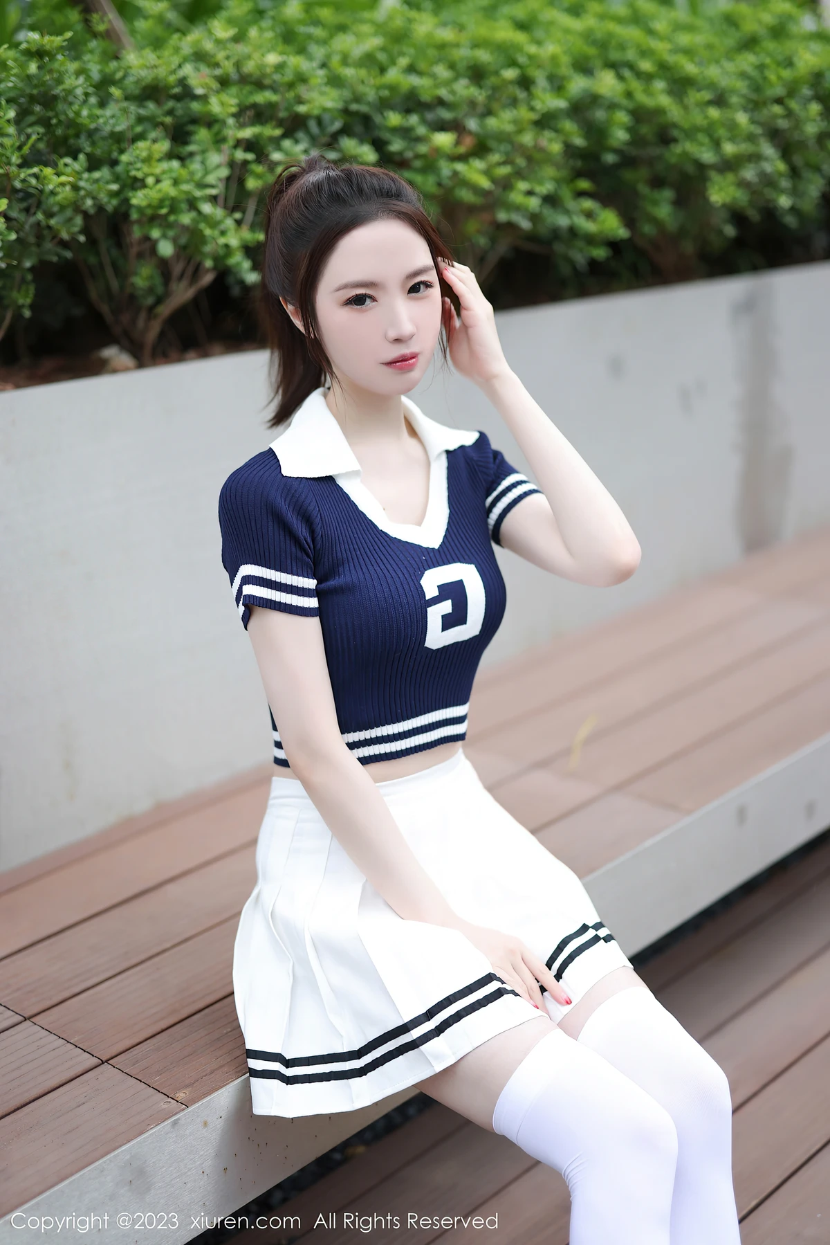 No.7416梦心玥：81P足料暴击！DJ圈吸睛写真范本，运动+蕾丝双风格拿捏客户目光 - 4