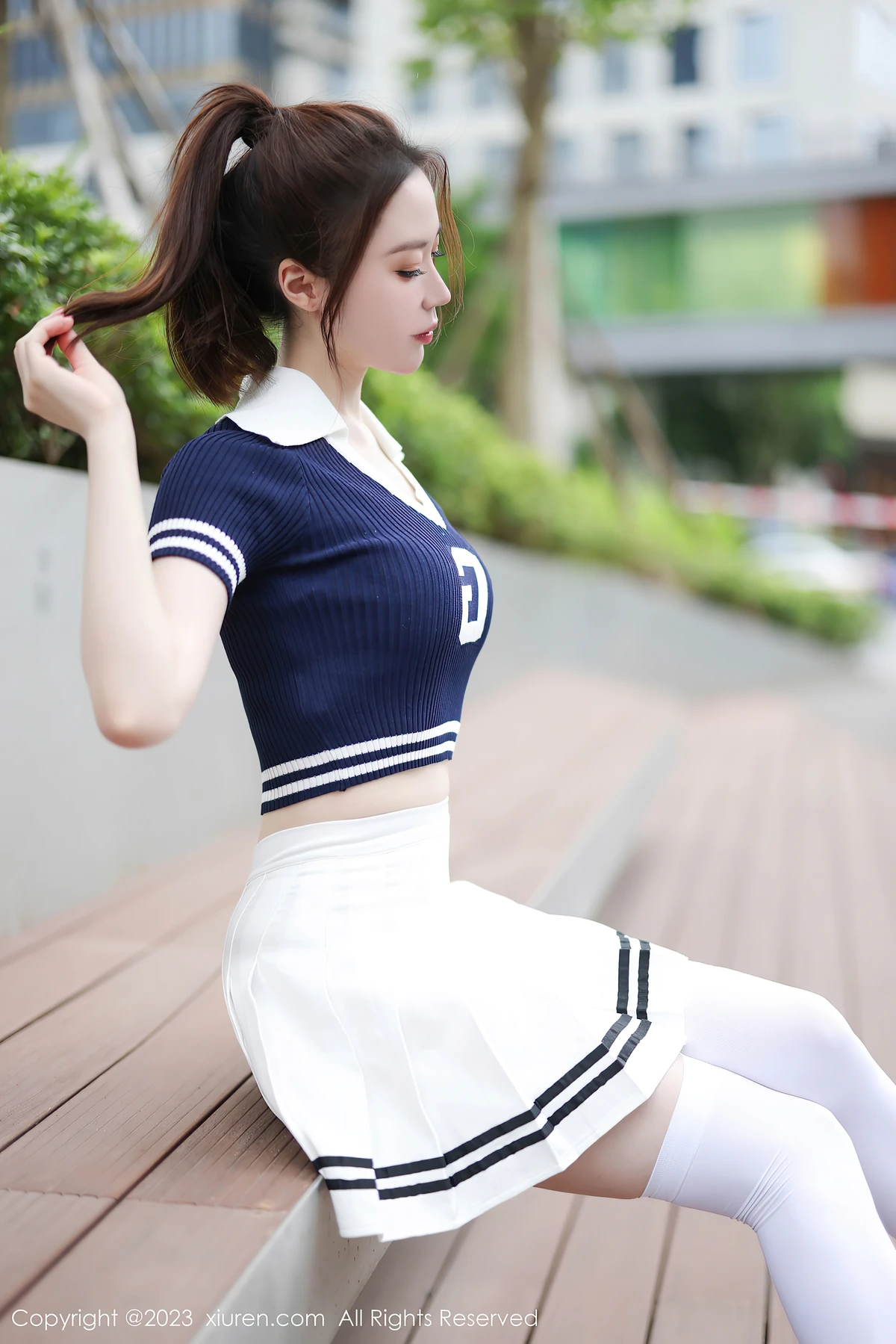 No.7416梦心玥：81P足料暴击！DJ圈吸睛写真范本，运动+蕾丝双风格拿捏客户目光 - 5