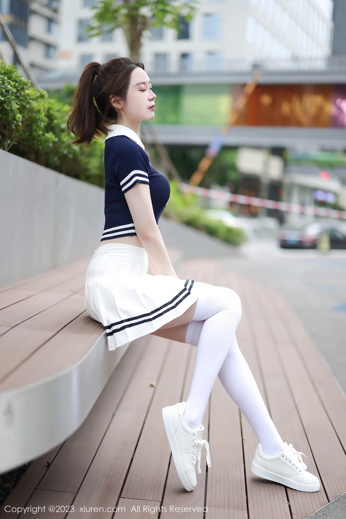 No.7416梦心玥：81P足料暴击！DJ圈吸睛写真范本，运动+蕾丝双风格拿捏客户目光 - 6