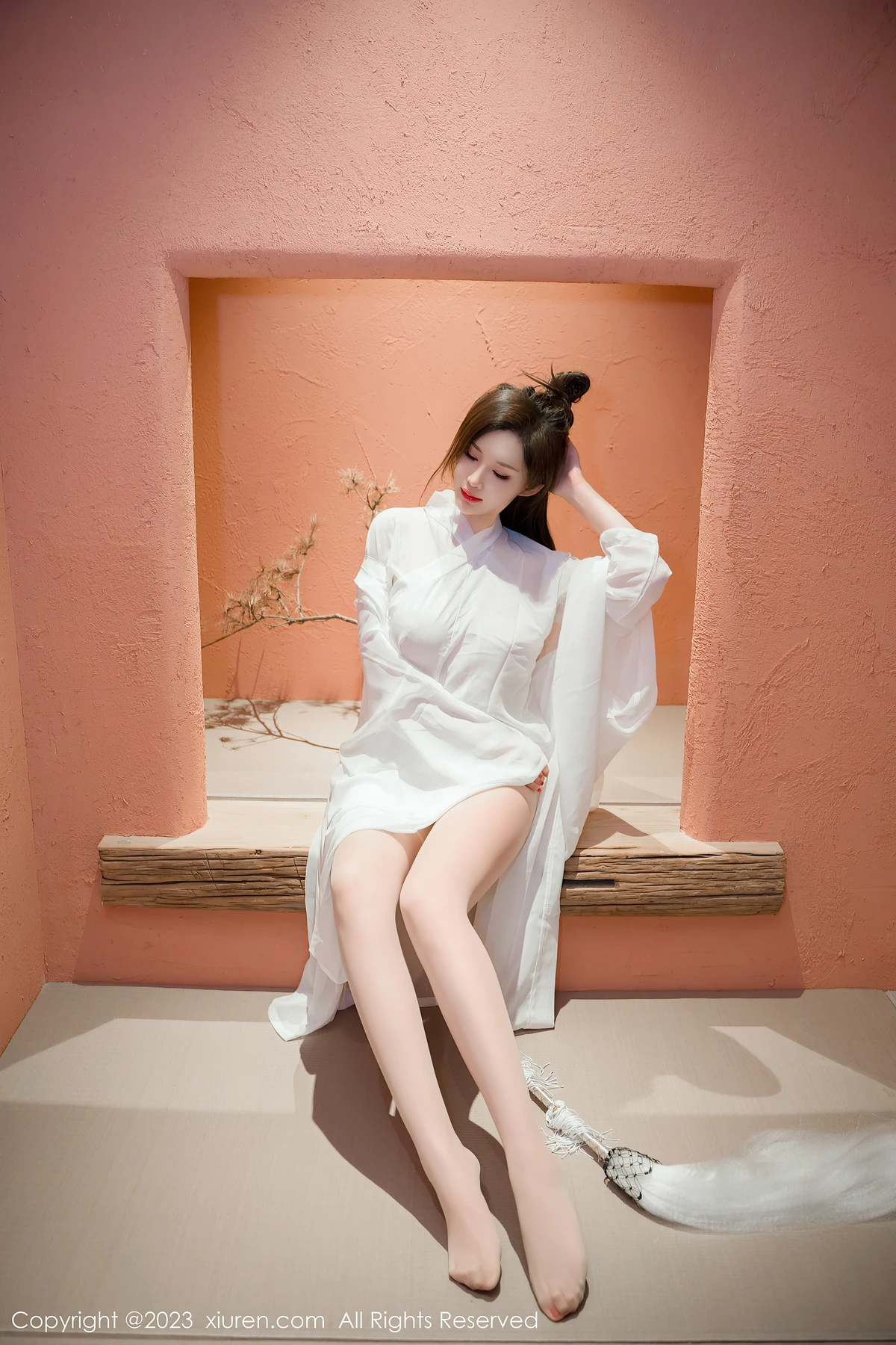 XiuRen No.7466 Carol周妍希 仙姑敦煌旅拍：95帧东方性感的心动暴击 - 7