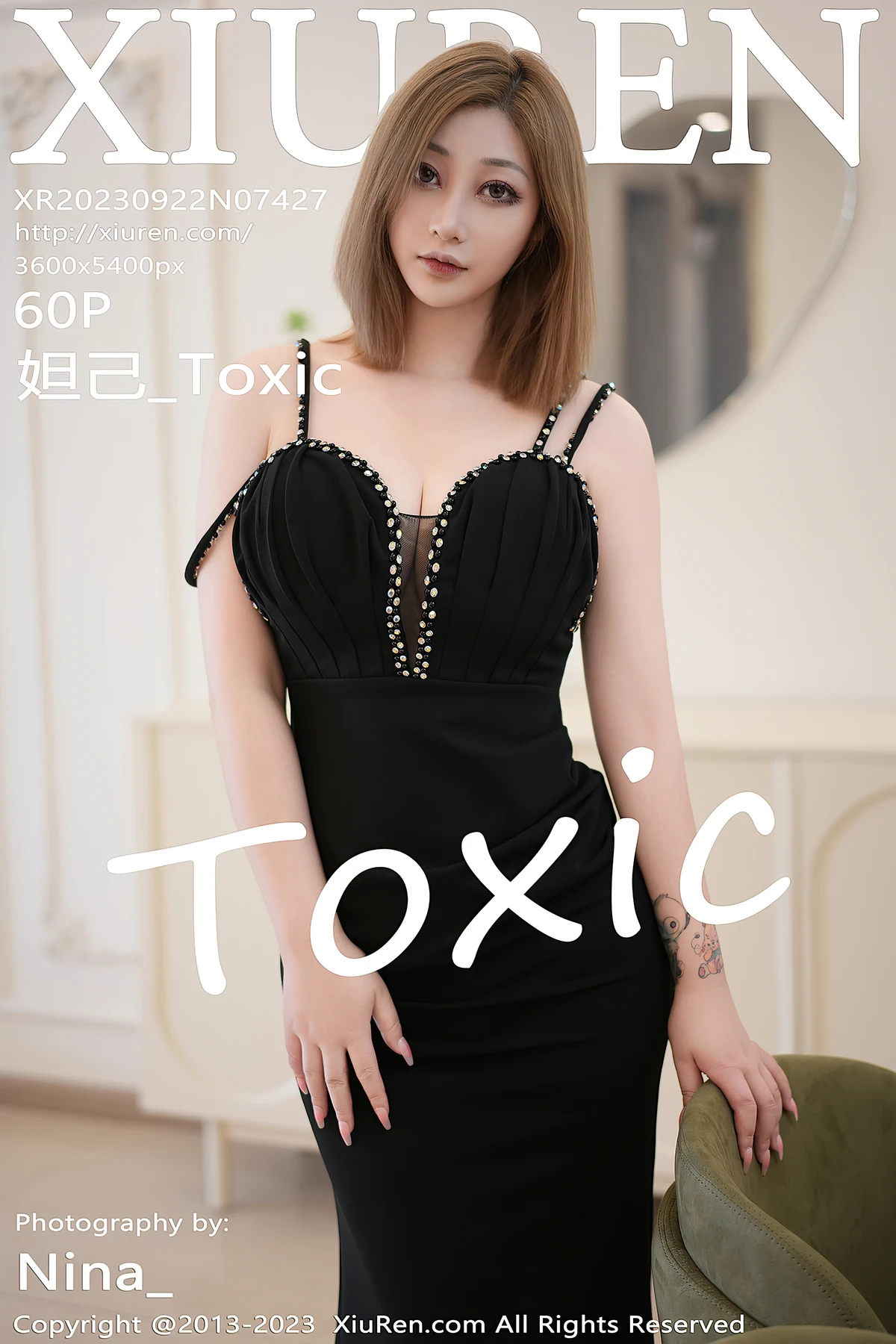 XiuRen No.7427 妲己_Toxic：60P职业魅力写真，解锁模特吸单密码！ - 8