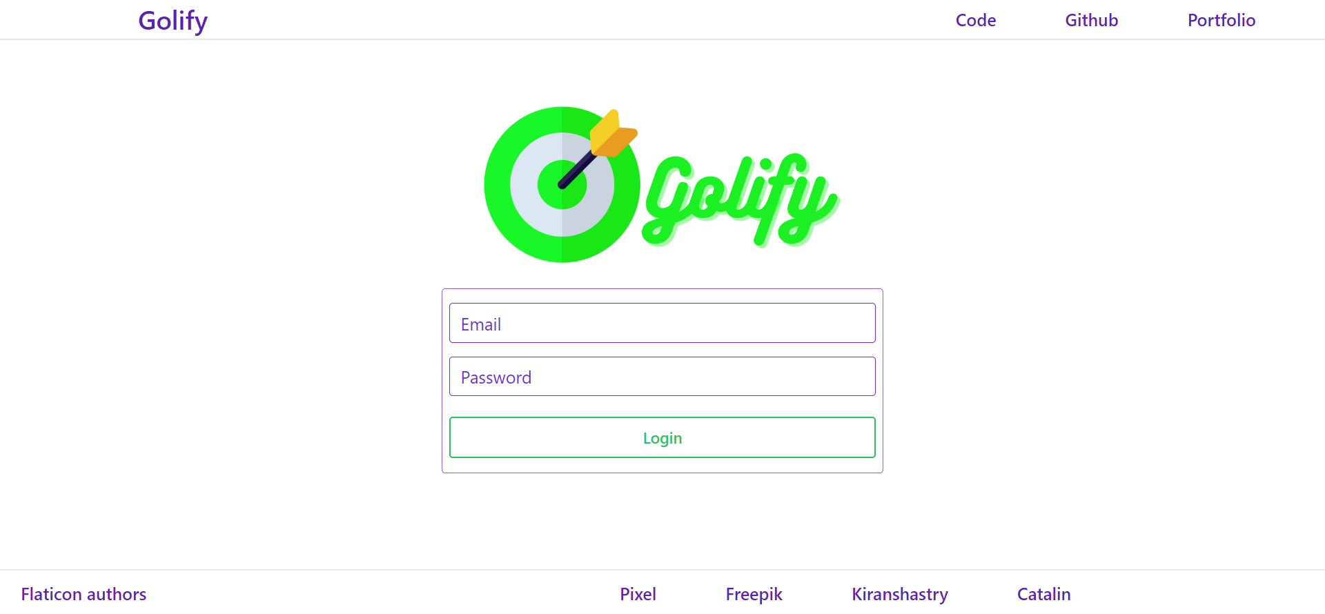 Login Page