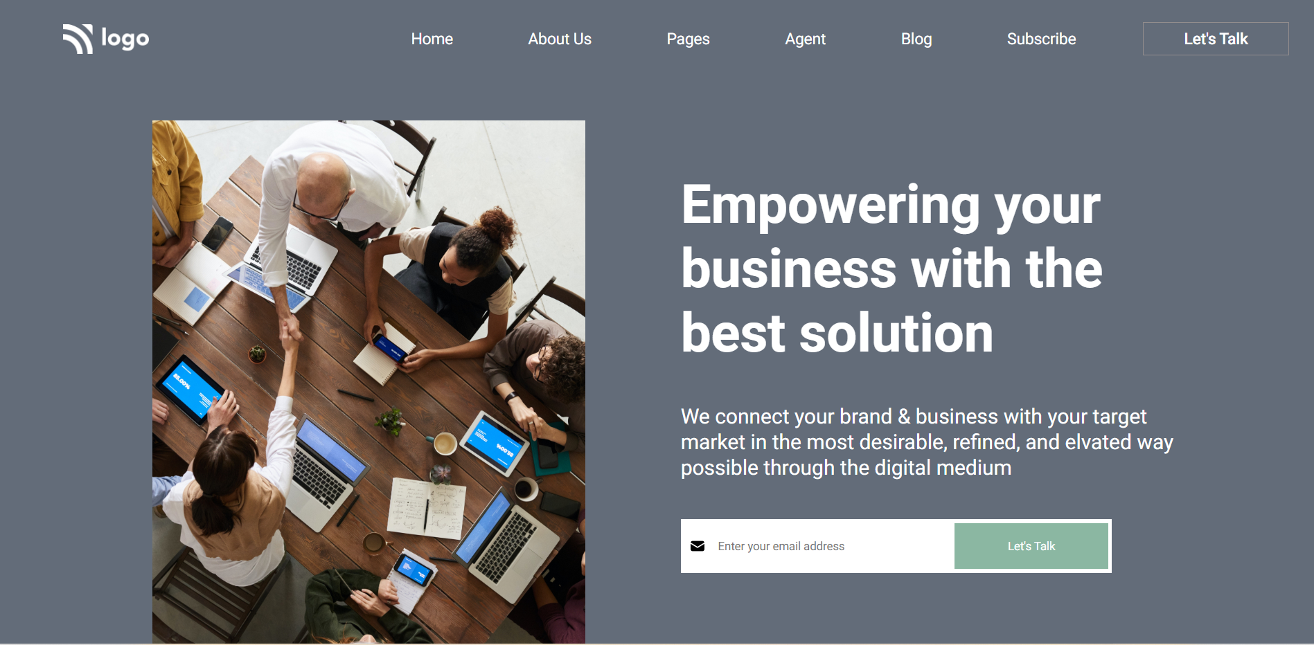 Business Landing Page