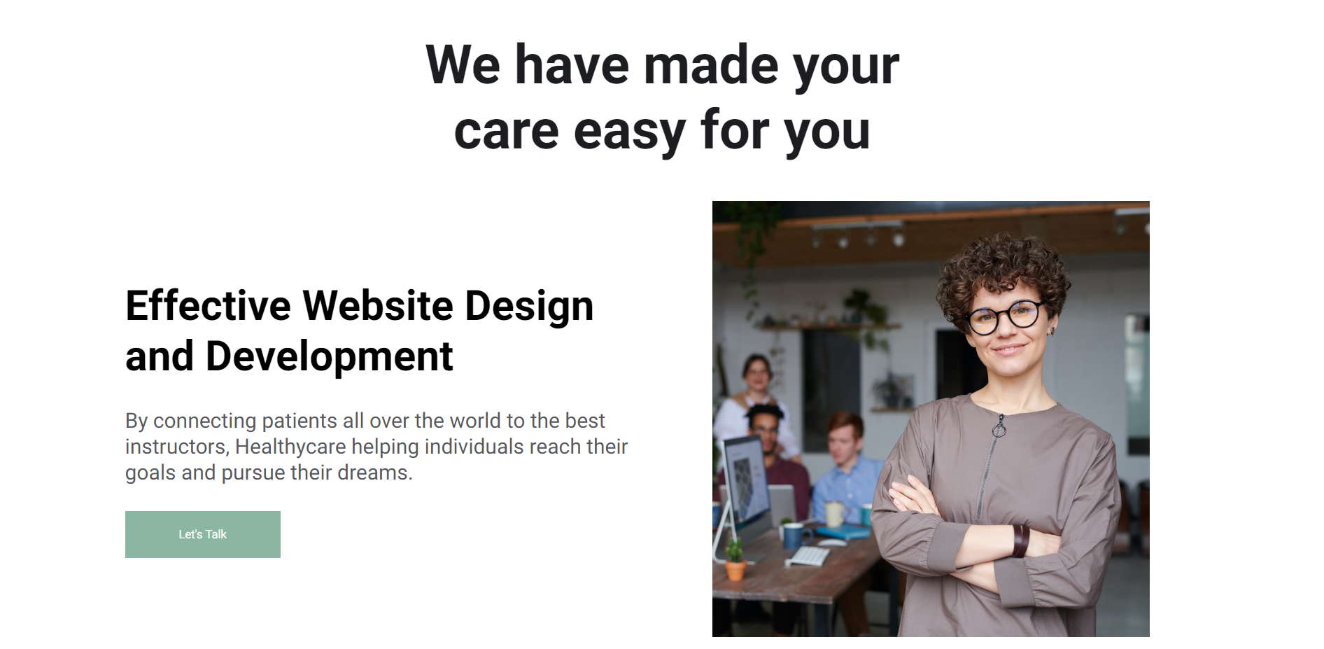 Business Landing Page