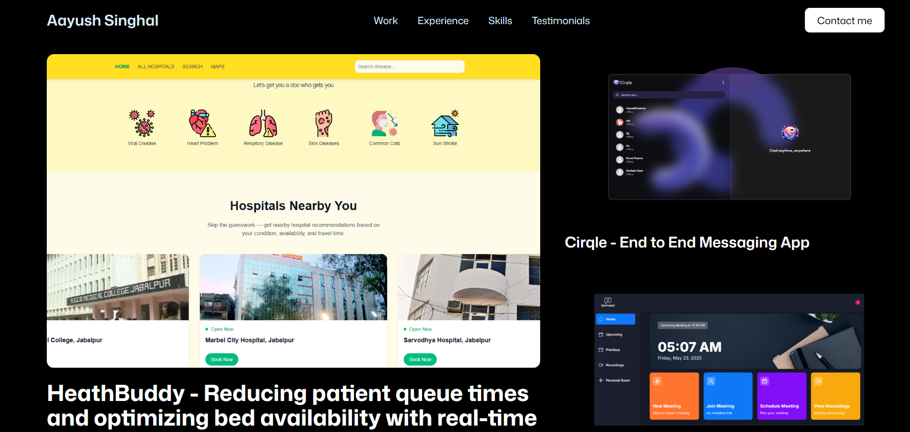 Portfolio Screenshot