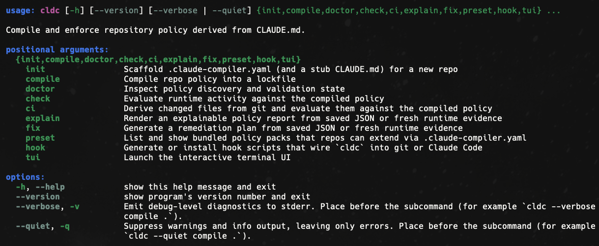 cldc terminal preview