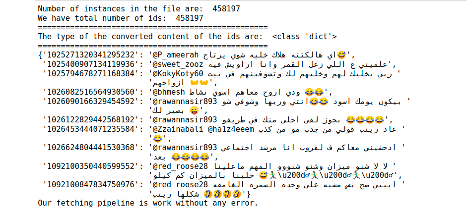 Fetching Data Pipeline