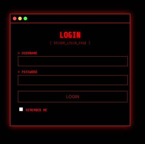 Login Page