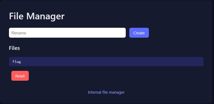 File Manager