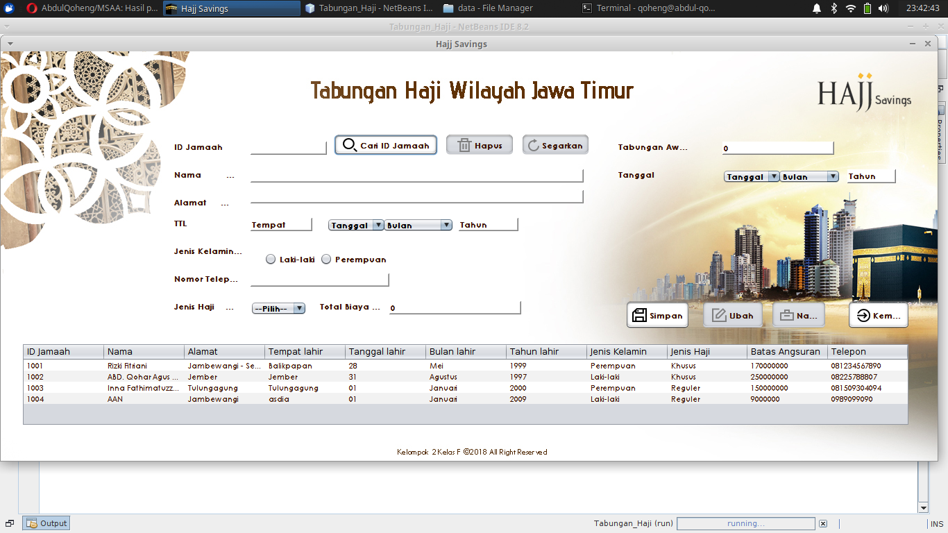 GitHub - AbdulQoheng/Tabungan-Haji: Hasil project dari belajar ...