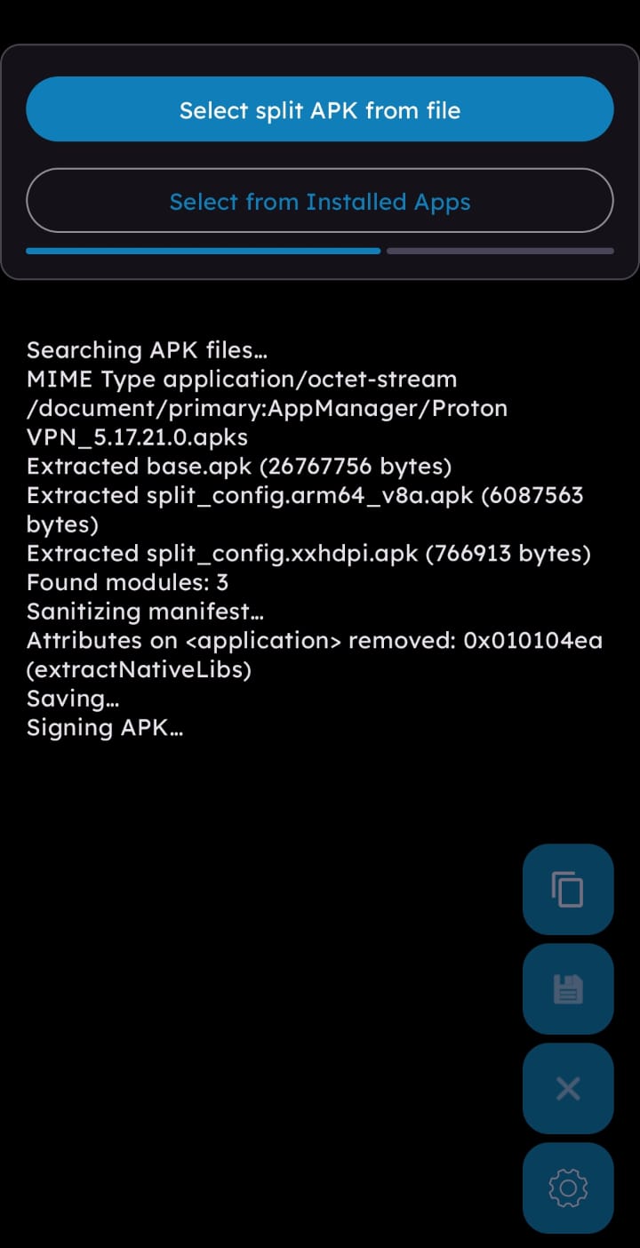 AntiSplit M Screenshot