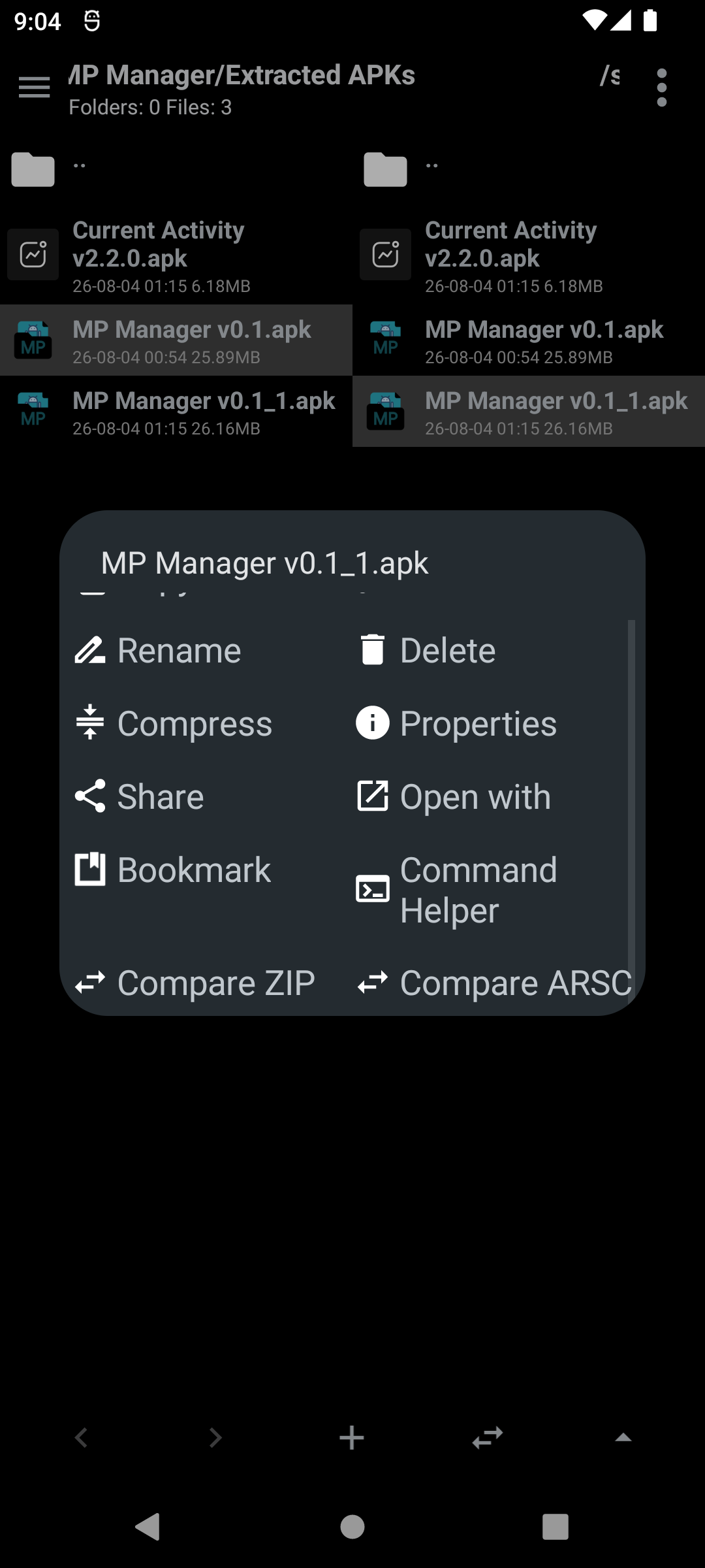 Compare ARSC