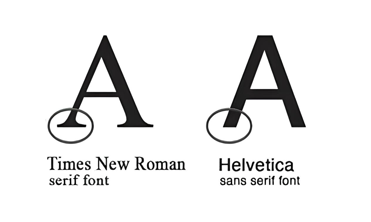 serif fonts