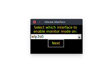 Choose Interface
