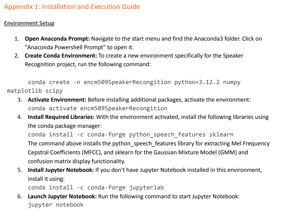 Installation Execution Guide