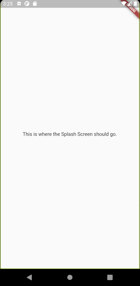 Splash Screen