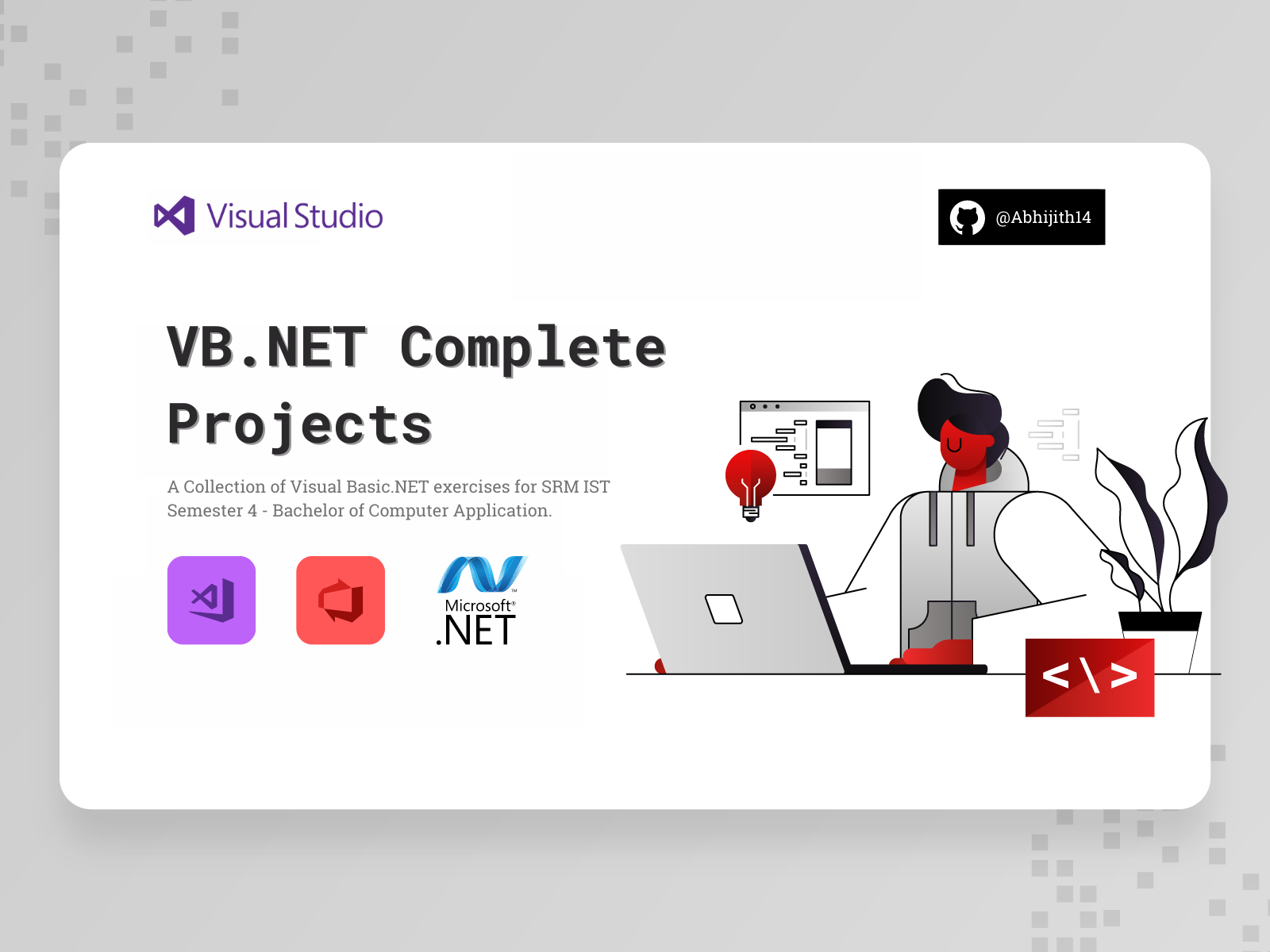 Github Abhijith14vbnet Projects A Collection Of Visual Basicnet Projects 0787