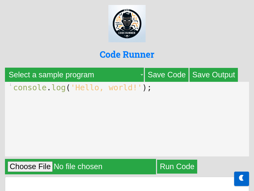 Code Runner Screenshot