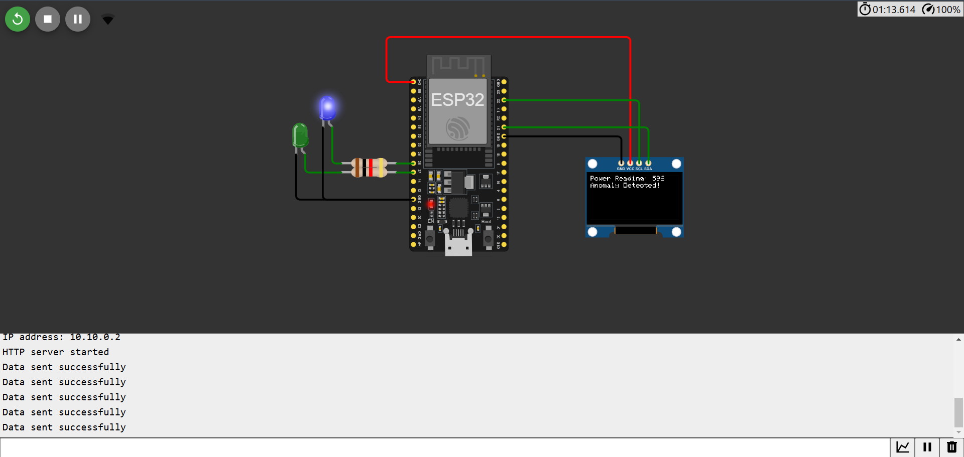 Anomaly Detected Circuit Simulation