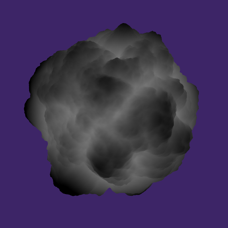 Dithering effect on running on a video