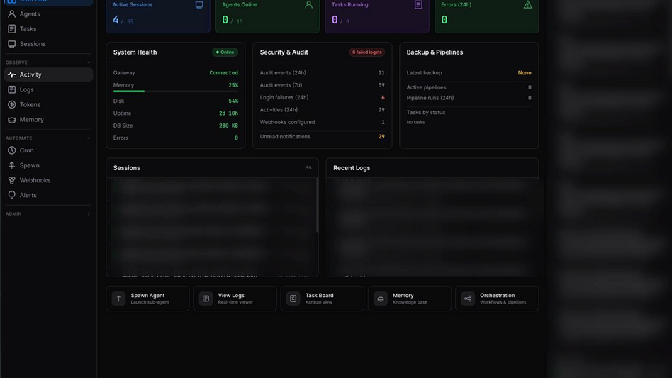 Builderz' Mission Control