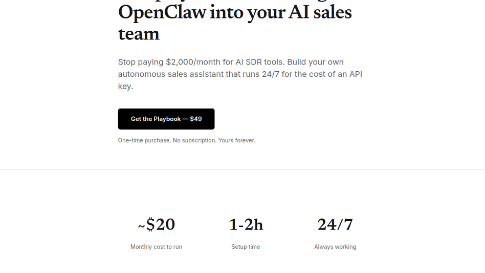 OpenClaw for Sales