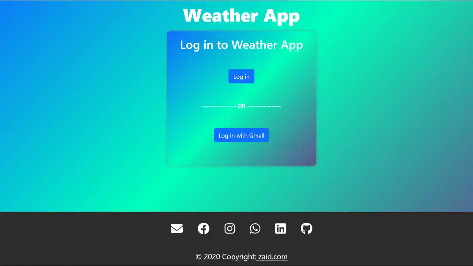 Weather App