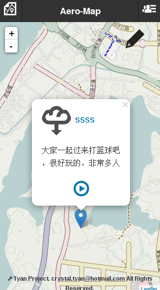 GitHub - can-cc/Aero-Map: based map social web app