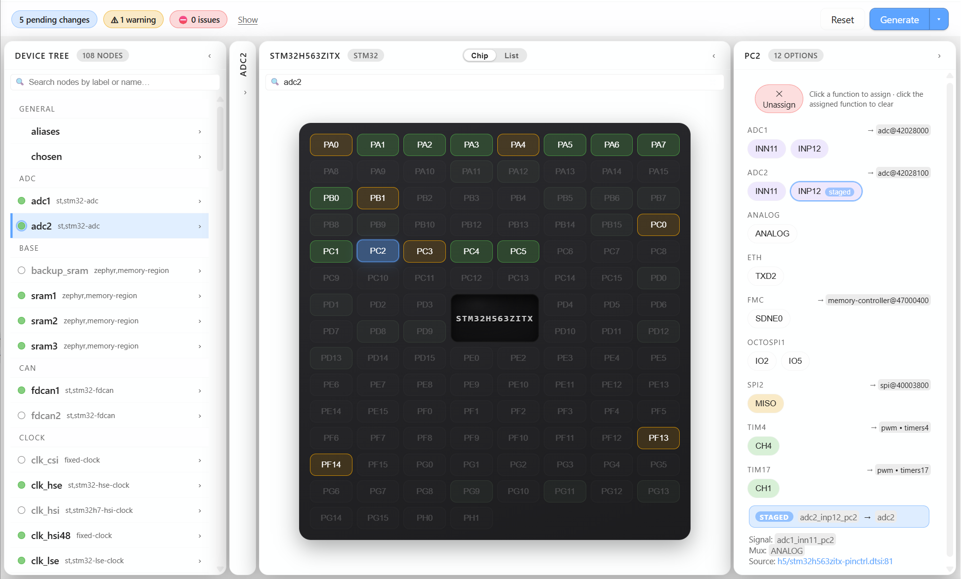 Devicetree Manager for Zephyr