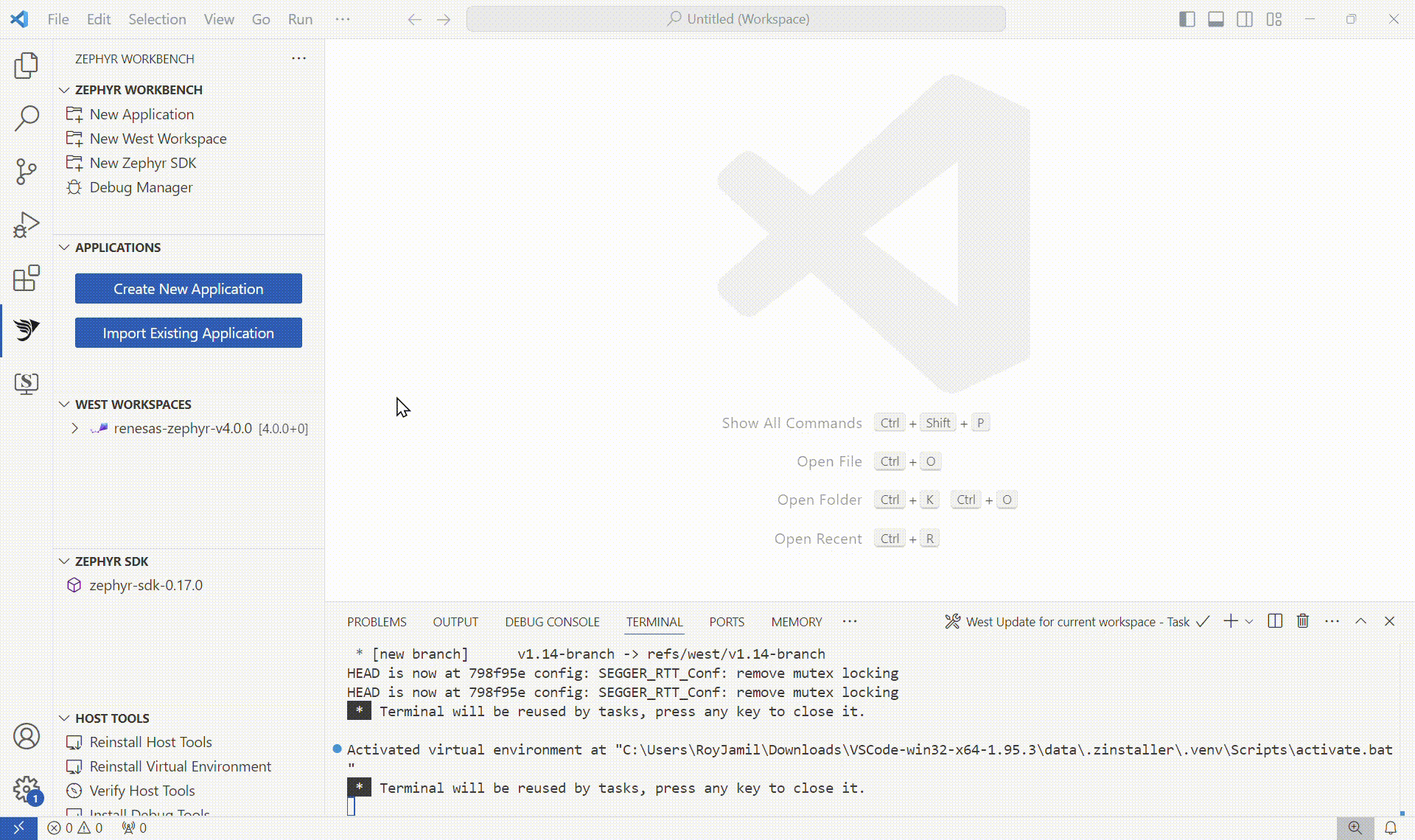 Zephyr Workbench Overview