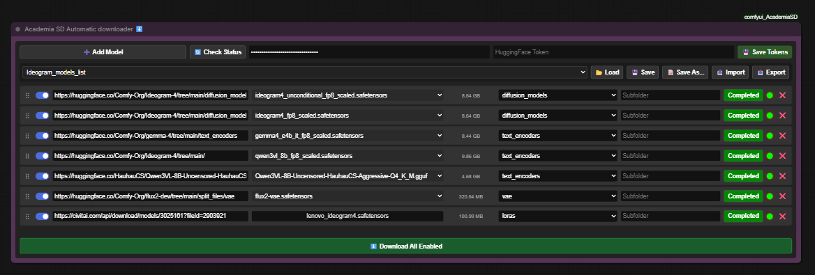 Academia SD Automatic downloader