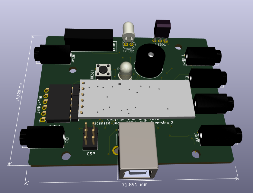 Atmega32u4 hub pcb 1 2, from the project README