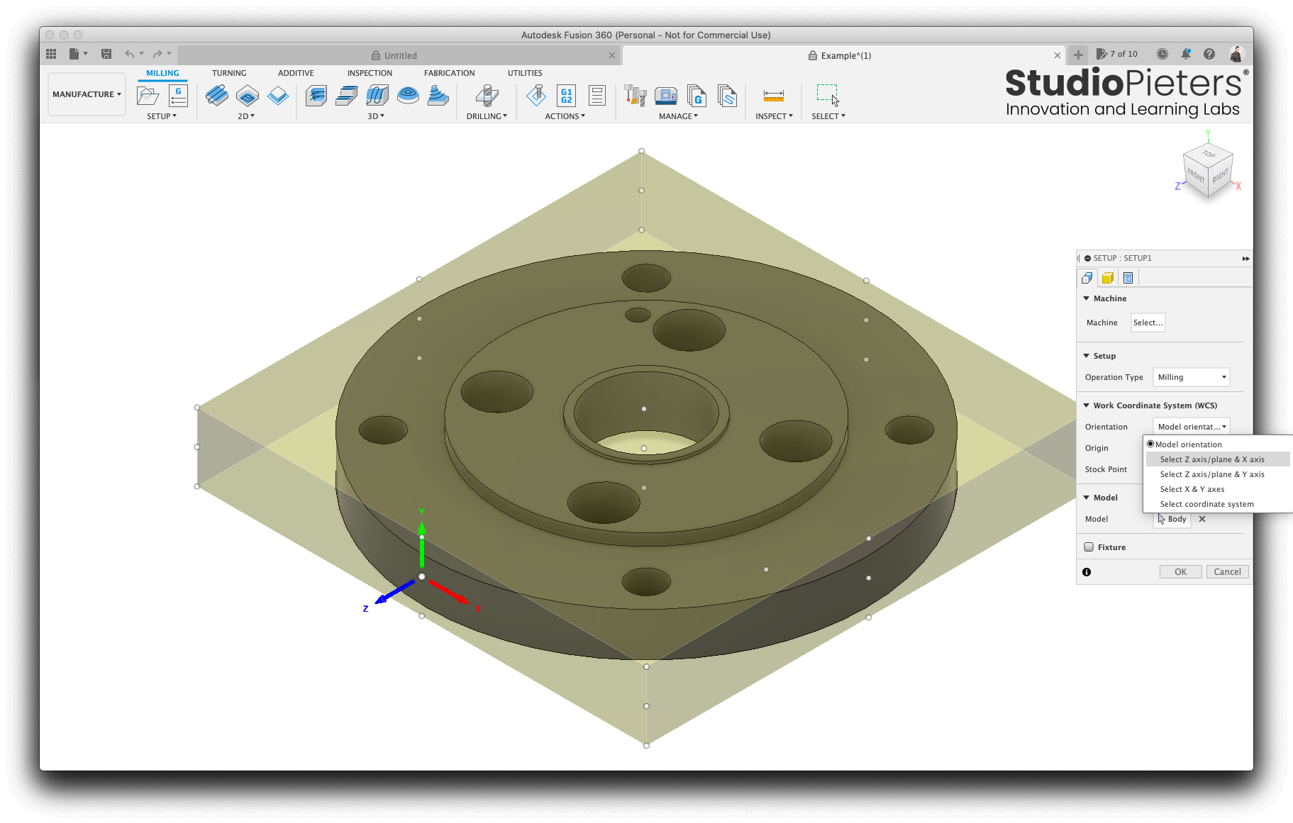 Fusion 360 Help, Additive setups from G-code