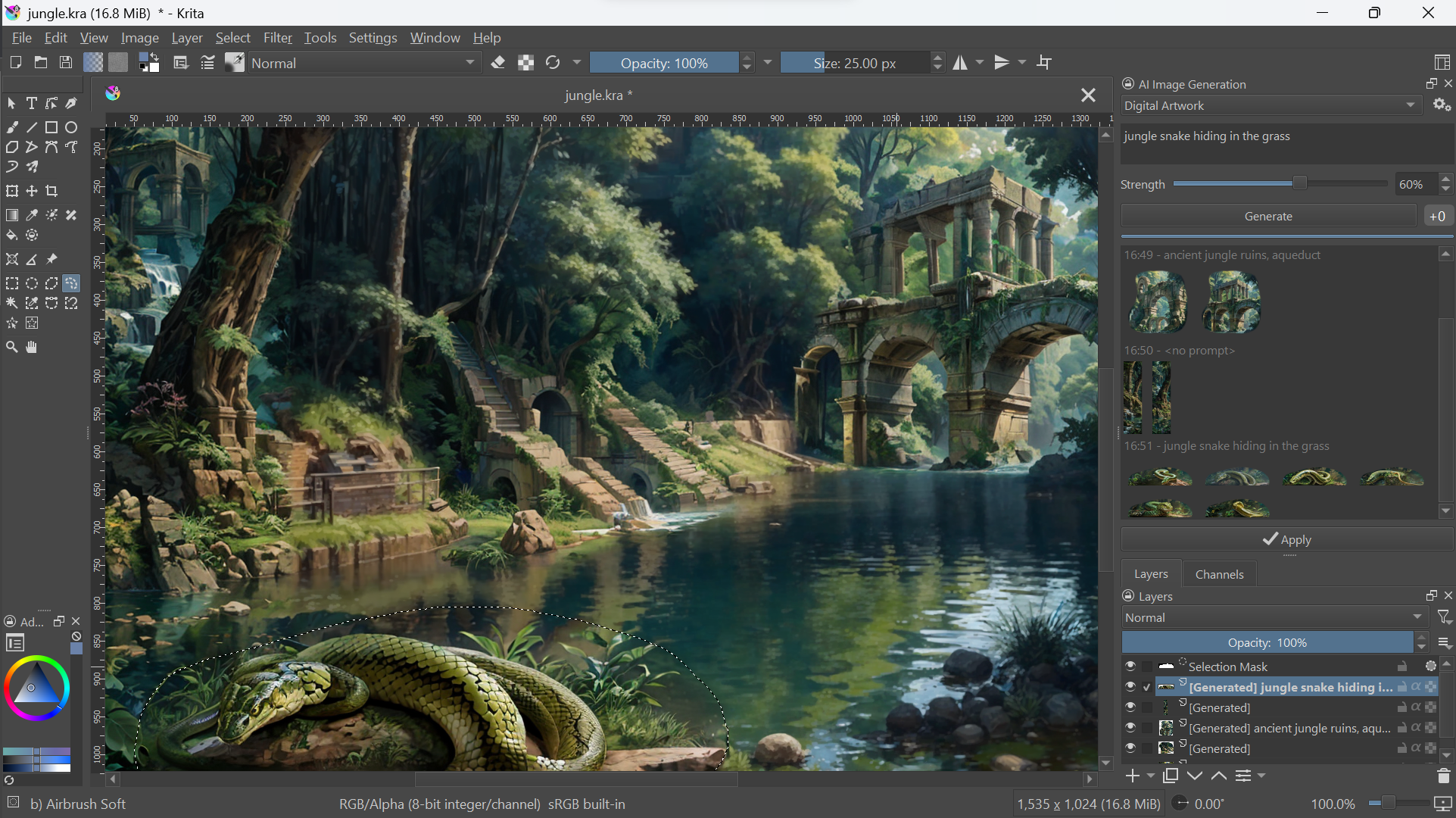 Krita AI Diffusion の紹介画像 4