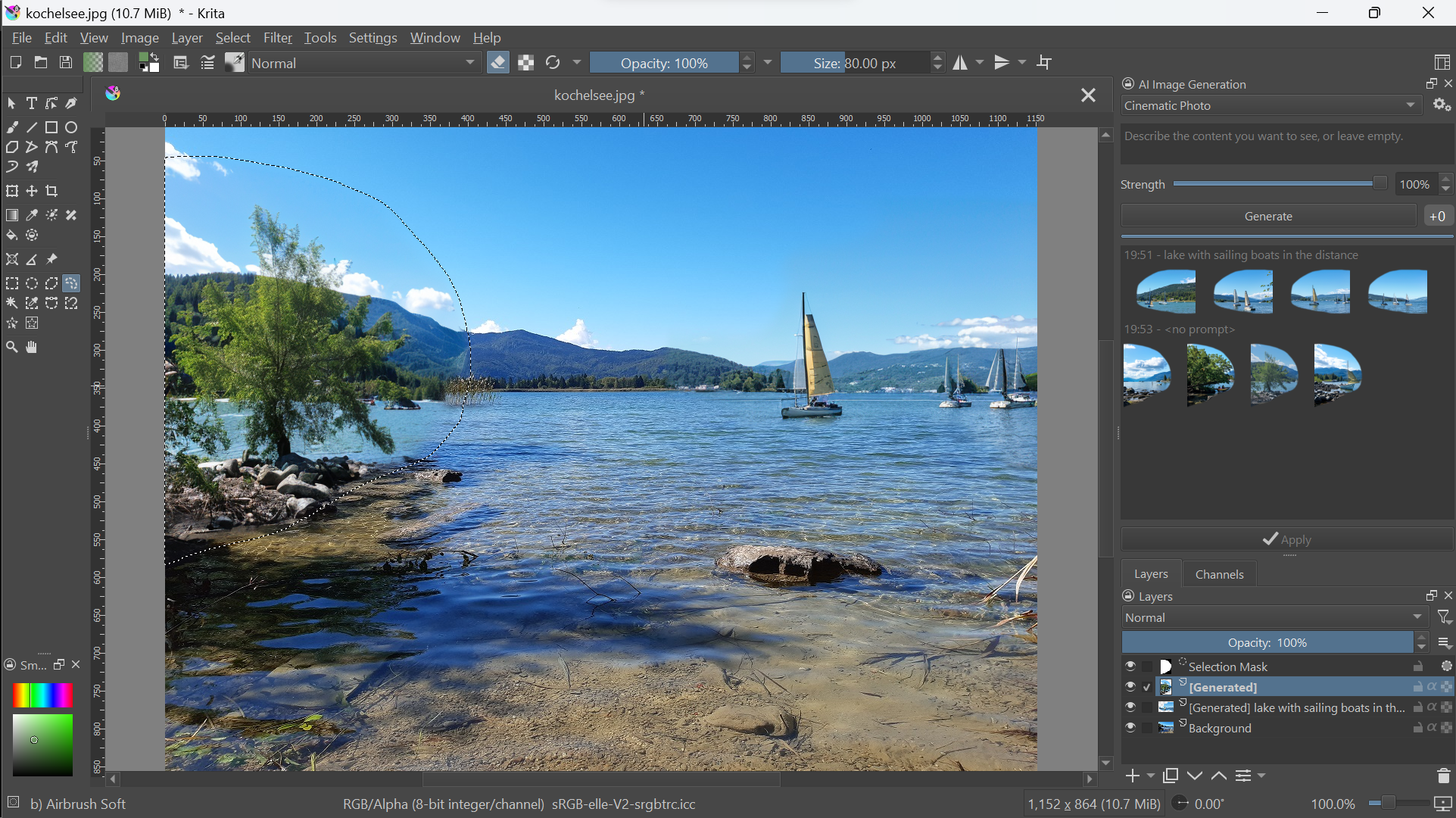 Krita AI Diffusion の紹介画像 3