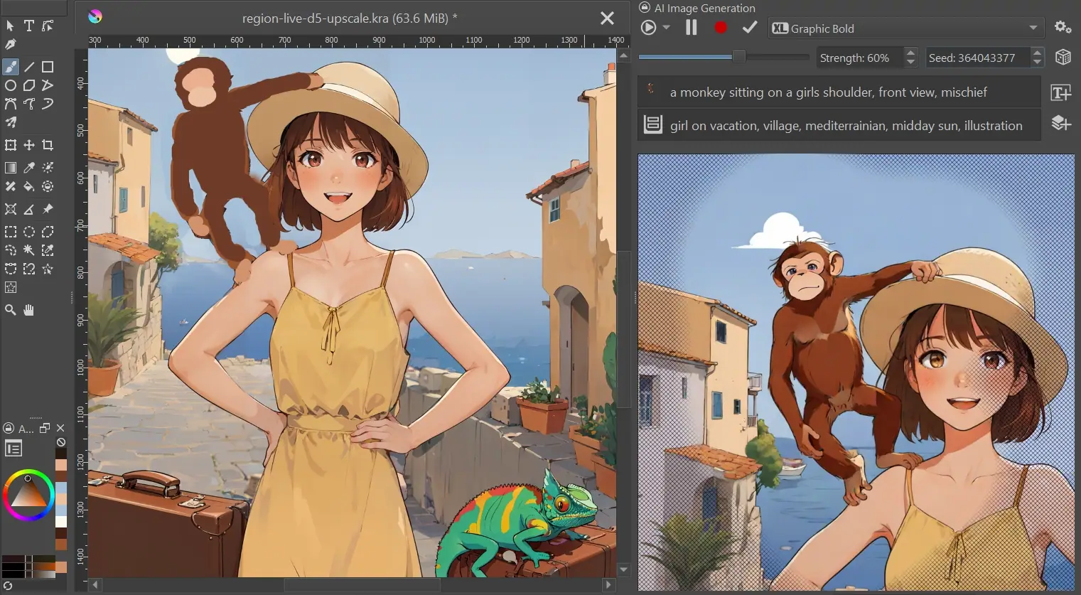 Krita AI Diffusion の紹介画像 2