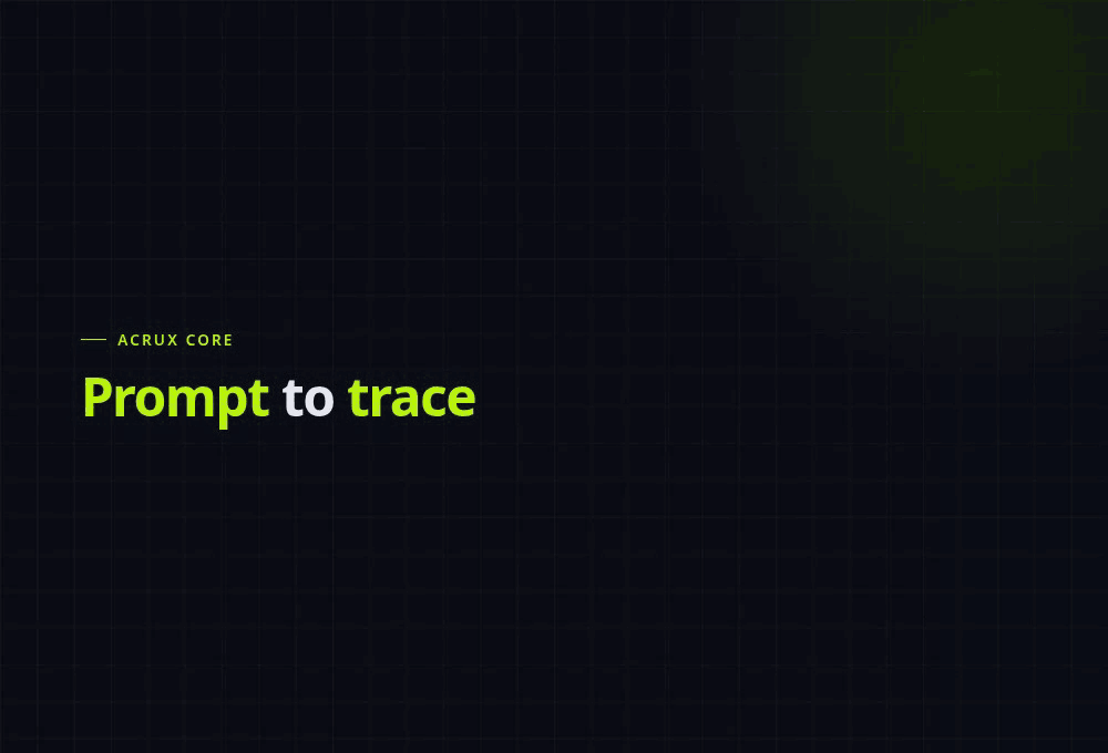 AcruxCore demo