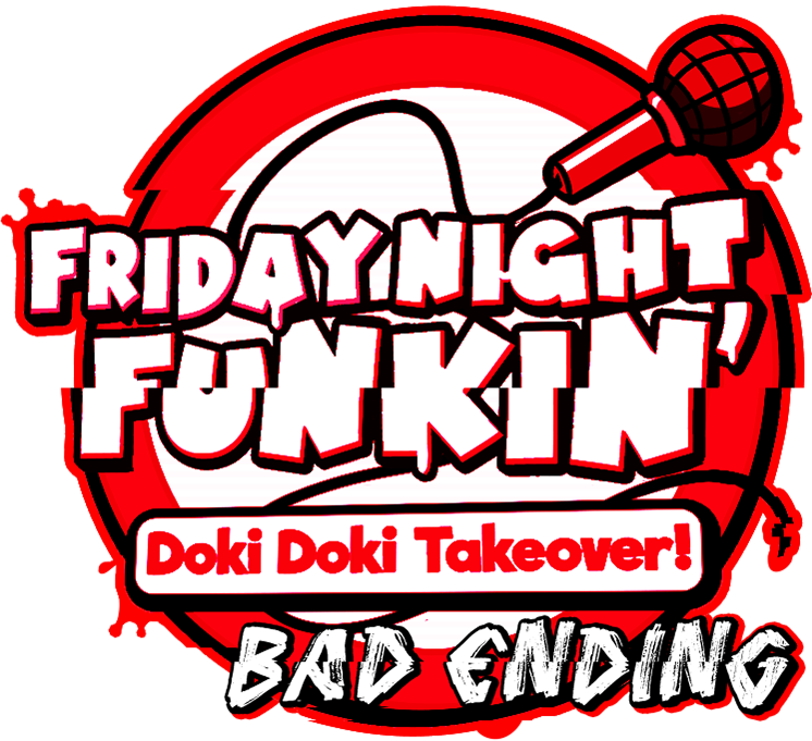 Doki Doki Takeover! - BAD ENDING logo