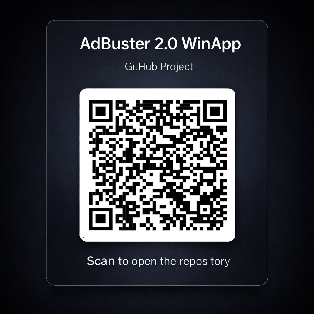 AdBuster QR Code
