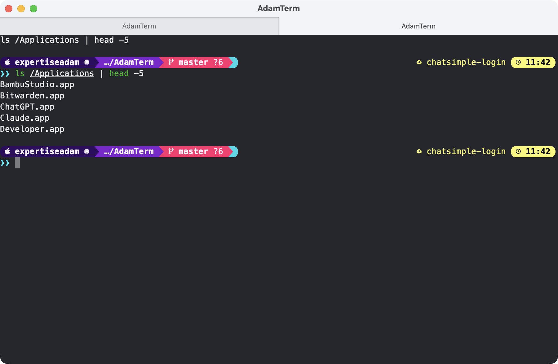 AdamLinCodes/AdamTerm