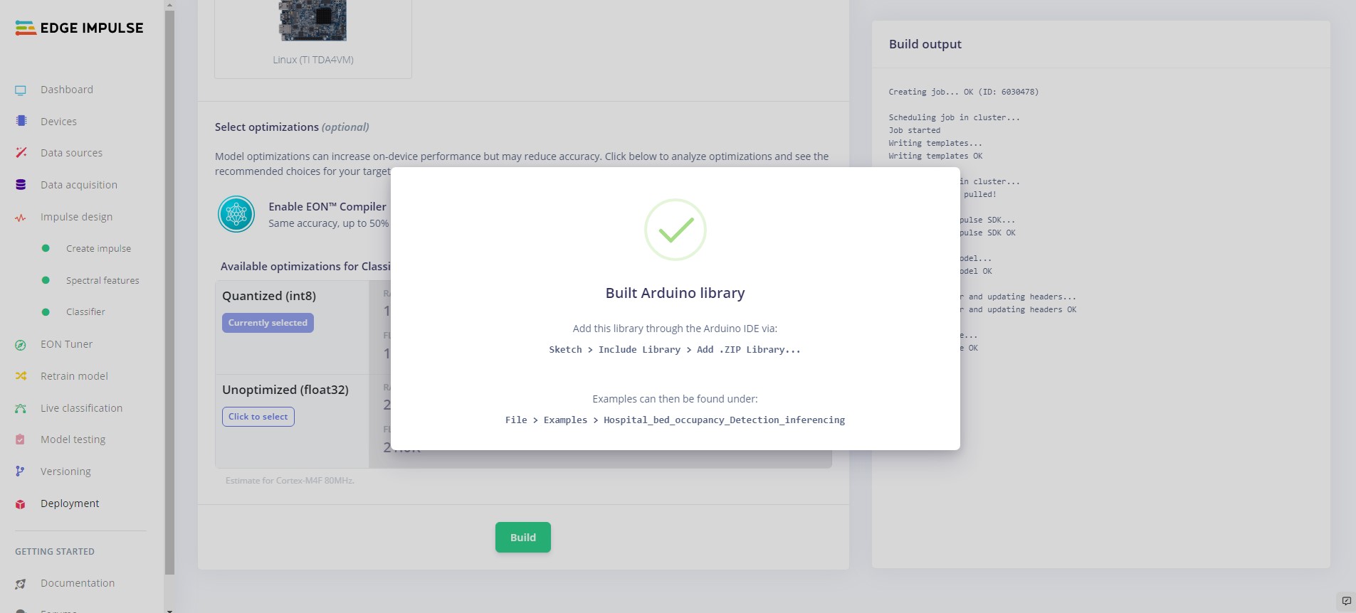 Arduino library