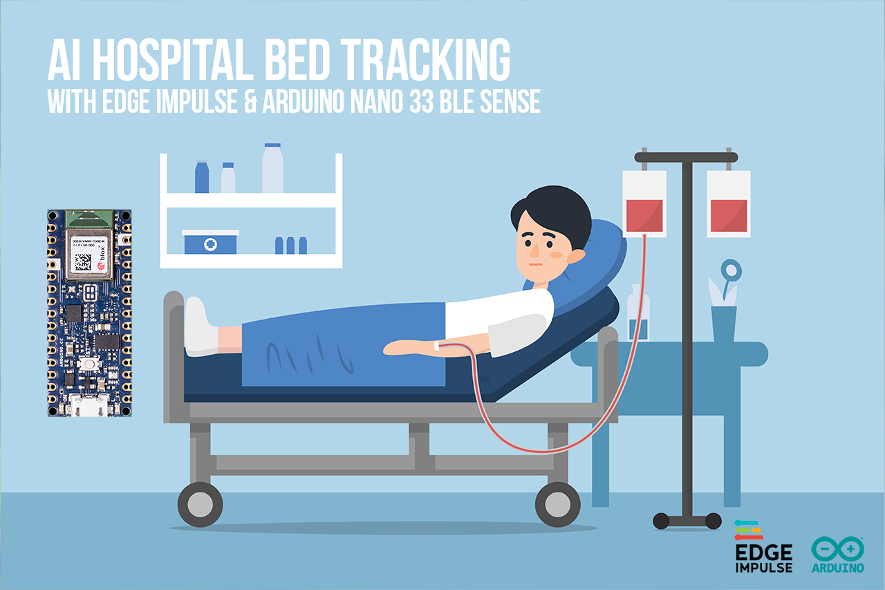 AI Hosital Bed Occupency Monitoring With Edge Impulse & Arduino Nano 33 BLE Sense